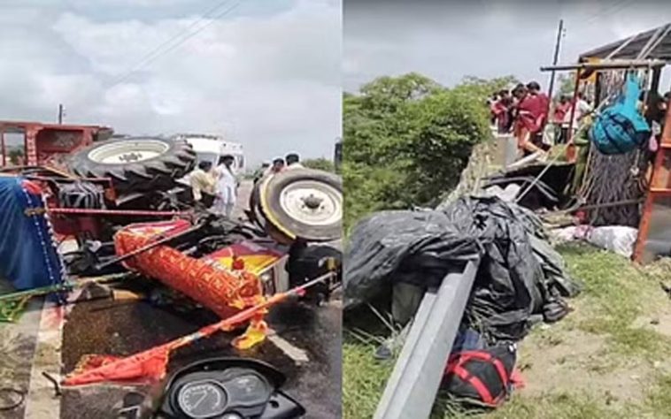 Accident In Himachal: सड़क पर पलटी ट्रैक्टर ट्रॉली! हादसे में 14 श्रद्धालु घायल