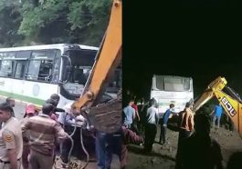 Accident In Himachal: हिमाचल में HRTC की दो बसें हादसे का शिकार! एक मलबे में धंसी तो दूसरी पहाड़ी से टकराई