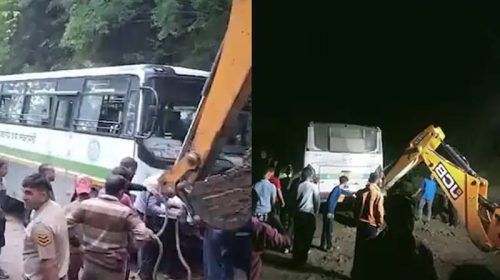 Accident In Himachal: हिमाचल में HRTC की दो बसें हादसे का शिकार! एक मलबे में धंसी तो दूसरी पहाड़ी से टकराई