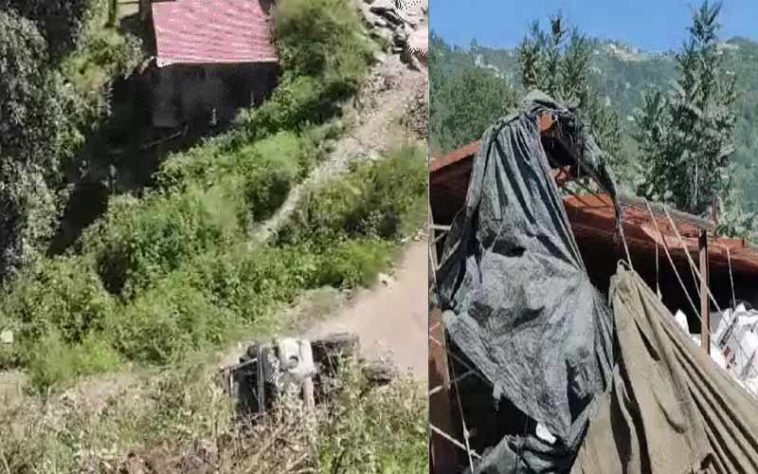 Accident In Himachal: हिमाचल में बेकाबू ट्रक ने 7 वाहनों को रौंदा! मंदिर का गेट व शेड भी तोड़ा