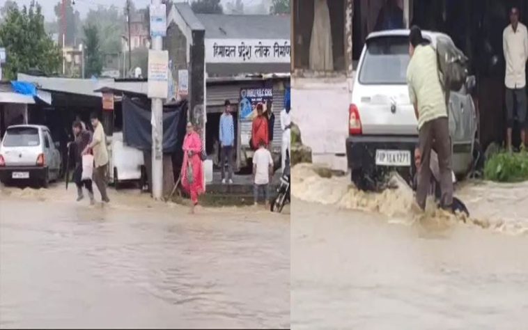 Himachal Weather: शिमला सहित कई इलाकों में झमाझम बारिश! तालाब बनी सड़कें