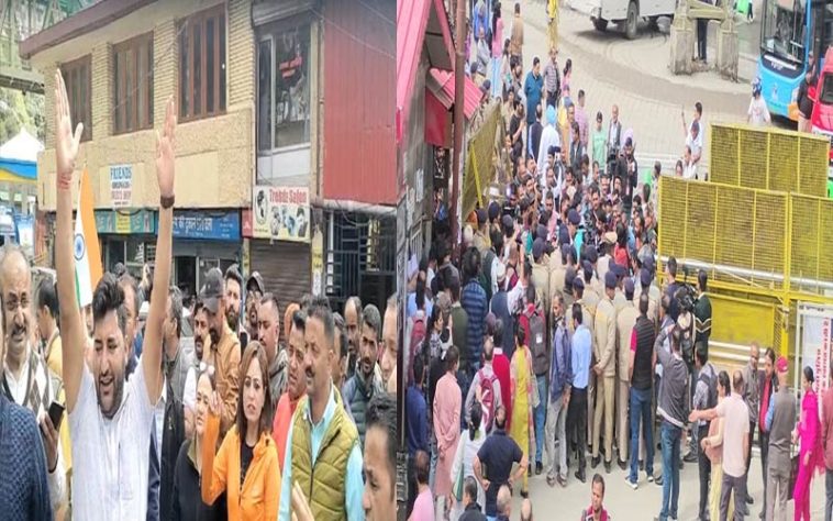 Shimla Protest: संजौली मस्जिद विवाद पर हिंदूवादी संगठन उग्र! जमकर नारेबाजी, हिन्दू जागरण मंच के अध्यक्ष गिरफ्तार