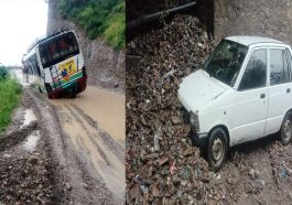 Himachal Weather: हिमाचल में बारिश से जगह-जगह तबाही! मलबे में दबी गाड़ियां, कई मार्ग बंद