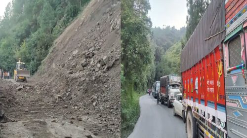 Landslide In Himachal: 30 घंटे बाद भी पूरी तरह बहाल नहीं हो पाया शिमला-कांगड़ा NH! बीती रात फिर लैंडस्लाइड