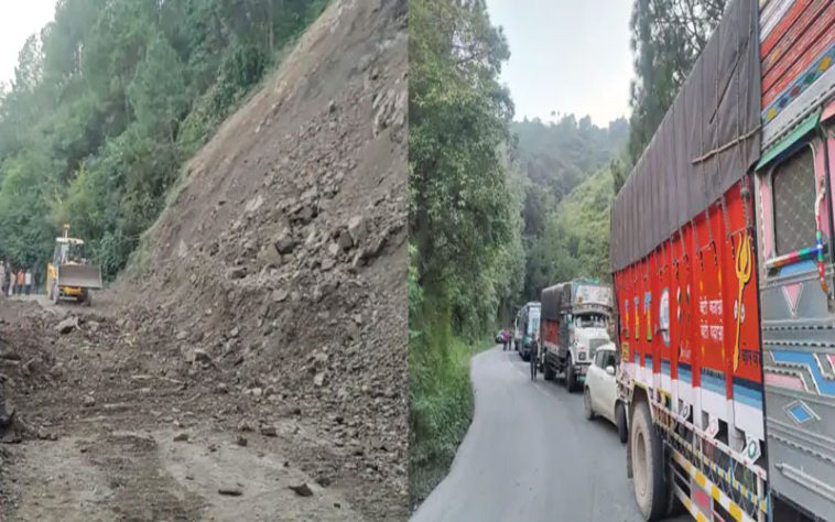 Landslide In Himachal: 30 घंटे बाद भी पूरी तरह बहाल नहीं हो पाया शिमला-कांगड़ा NH! बीती रात फिर लैंडस्लाइड