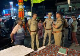 News Alert: त्योहारी सीजन में सुरक्षा व्यवस्था का जायजा लेने एसएसपी ने की पैदल गश्त