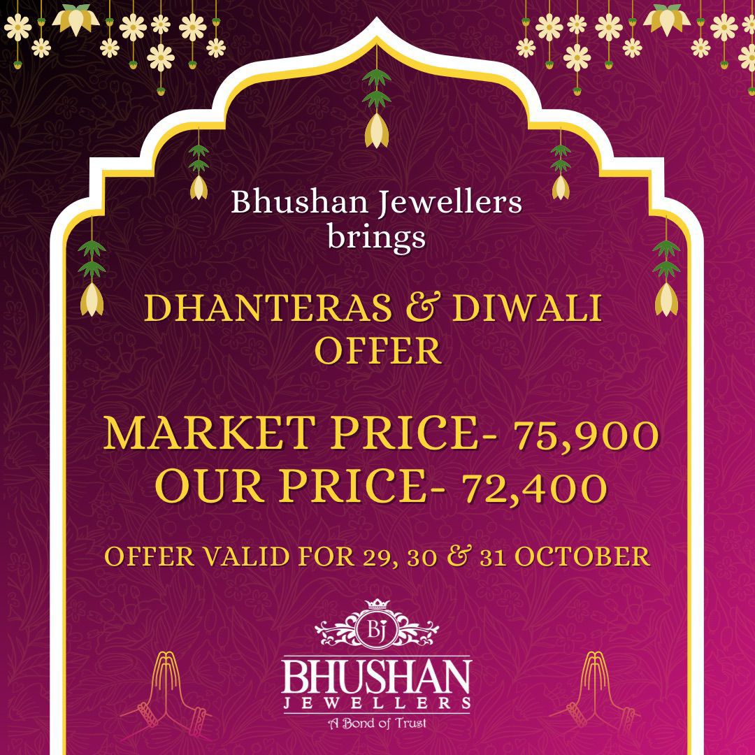 Bhushan Jewellers Dhanteras