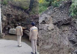 Himachal Landslide: मनाली-लेह मार्ग पर लैंडस्लाइड! वाहनों की आवाजाही थमी, बीआरओ बहाली में जुटा