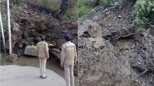 Himachal Landslide: मनाली-लेह मार्ग पर लैंडस्लाइड! वाहनों की आवाजाही थमी, बीआरओ बहाली में जुटा