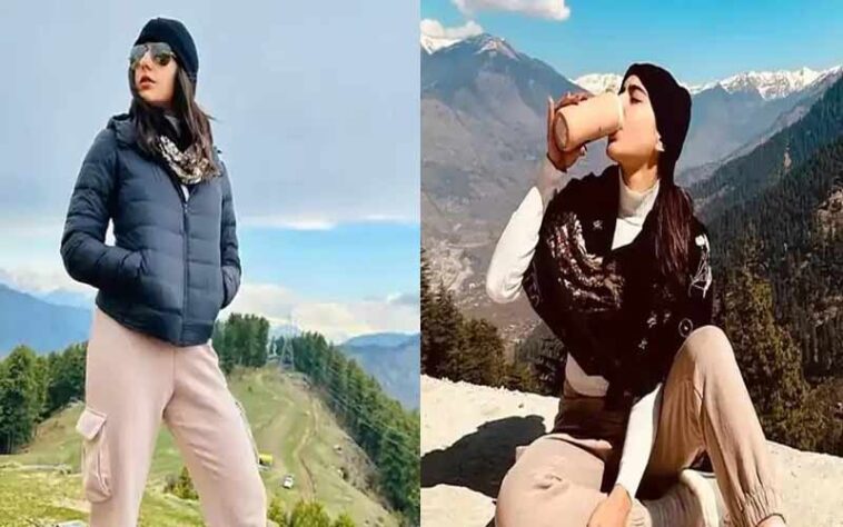 Sara Ali Khan: अभिनेत्री सारा अली खान व आयुष्मान खुराना की हिमाचल में फिल्म शूटिंग! शिव मंदिर पहुंचीं ऐक्ट्रेस