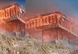 Himachal News Alert: 18 कमरों का ढाई मंजिला मकान जला! दो परिवार बेघर, सब कुछ जलकर राख