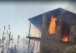Himachal Latest News: जंगल में लगी आग से ढाई मंजिला मकान जलकर राख! सेब के बगीचों को भी नुकसान