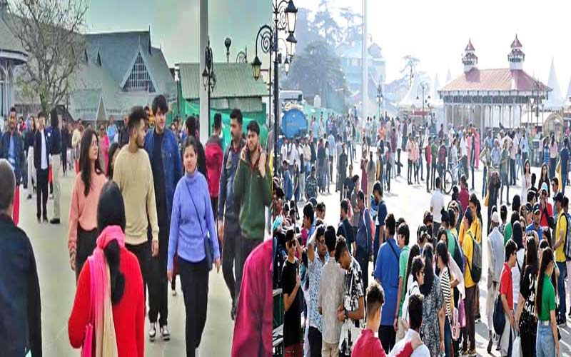 HP Tourism: हिमाचल में सैलानियों की भीड़! होटलों में एडवांस बुकिंग, 20 से 40 फीसदी तक छूट….