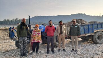 Paonta Sahib: यमुना नदी में अवैध खनन करते धरे, दो ट्रैक्टर चालकों से 36 हजार जुर्माना वसूला