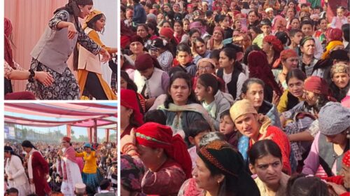 Paonta Sahib: दून पहाड़ी महासम्मेलन में जातर और रासा ने मचाई धूम! हजारों को संख्या में लोग जुटे