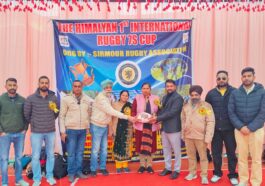 Paonta Sahib: हिमालयन ओपन नेशनल रग्बी टूर्नामेंट का पांवटा साहिब में भव्य उद्घाटन! 20 से अधिक टीमें ले रही भाग..