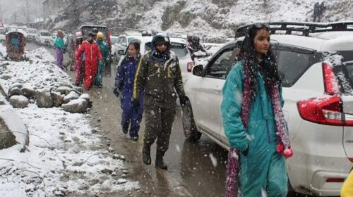 Snowfall In Himachal: कुफरी-नारकंडा सहित ऊंची चोटियों पर फिर ताज़ा बर्फबारी! बर्फ में फंसे 10 हजार पर्यटक निकाले