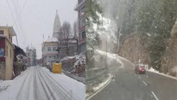 Snowfall In Himachal: हिमाचल में भारी बर्फबारी! वाहन फिसले, पुलिस ने जारी की एडवाइजरी