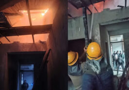 Himachal News Alert: तीन मंजिला मकान में भड़की आग! दमकल विभाग ने जलने से बचाई लाखों की संपत्ति