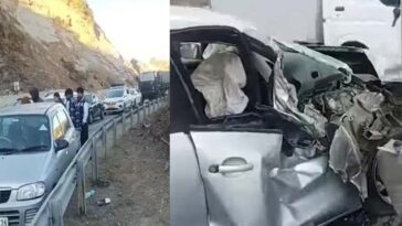 Accident In Himachal: निजी बस और पंजाब नंबर गाड़ी के बीच जोरदार भिड़ंत! सड़क पर लगा ट्रैफिक जाम