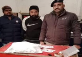 Paonta Sahib: पांवटा पुलिस ने पकड़ी 1.054 किलोग्राम भुक्की! ऐसे काबू किया तस्कर