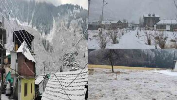 Snowfall In Himachal: शिमला से लाहौल तक गिरे बर्फ के फाहे! यहां एक फुट से अधिक बर्फबारी, सड़के बंद