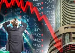 Share Market: शेयर बाजार में गिरावट! 800 अंक फिसला सेंसेक्स, निफ्टी भी 200 अंक टूटा Share Market: शेयर बाजार में गिरावट! 800 अंक फिसला सेंसेक्स, निफ्टी भी 200 अंक टूटा