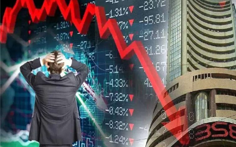 Share Market: शेयर बाजार में गिरावट! 800 अंक फिसला सेंसेक्स, निफ्टी भी 200 अंक टूटा