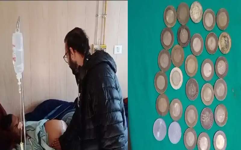 Himachal News Alert: हिमाचल में युवक के पेट से निकले 33 सिक्के! ऑपरेशन से निकाले 247 ग्राम वजन के 300 रुपए