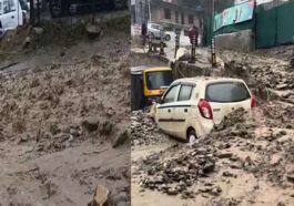 Himachal Latest News: भारी बारिश के बाद नाले में आई बाढ़! कई गाड़ियां मलबे में दबी, घरों-होटलों में पानी घुसा