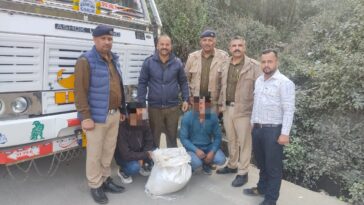 Paonta Sahib: यमुना घाट बैरियर पर ट्रक से नशे की भारी खेप बरामद! दो युवक गिरफ्तार, नाकाबंदी के दौरान पुलिस को मिली बड़ी कामयाबी