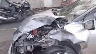 Accident In Himachal: हिमाचल में बेकाबू कार ने सड़क किनारे खड़ी 4 गाड़ियों को मारी टक्कर! दो जख्मी