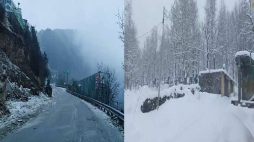 Snowfall In Himachal: हिमाचल में फिर बदला मौसम! कुफरी-नारकंडा सहित ऊंची चोटियों पर बर्फबारी का दौर जारी