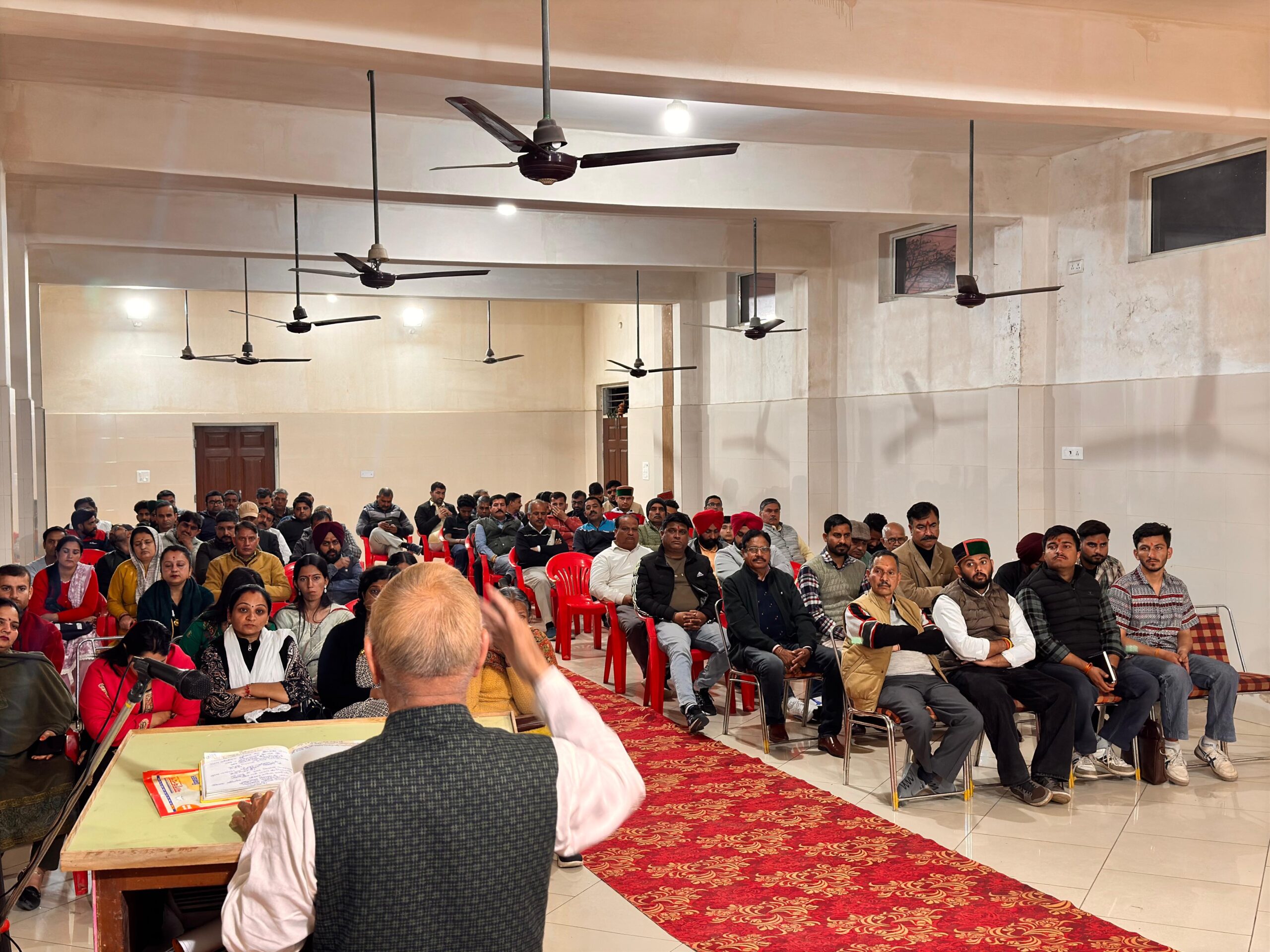 Paonta sahib : राष्ट्रीय स्वयंसेवक संघ (RSS) की मासिक पत्रिका “मातृवंदना” विशेषांक एवं दिनदर्शिका का विमोचन समारोह संपन्न