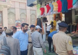 पांवटा साहिब में अतिक्रमण के खिलाफ प्रशासन सख्त, दुकानदारों को चेतावनी