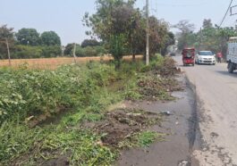 पांवटा साहिब में PWD की लापरवाही से स्कूली बच्चों और वाहन चालकों को परेशानी….