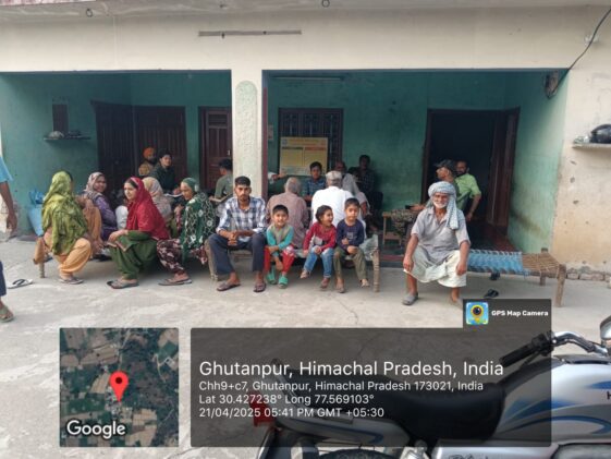 पांवटा साहिब में चार दिखे हाथी, वन विभाग ने जारी की चेतावनी…..