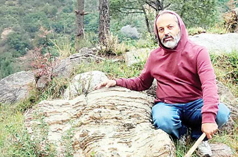 हिमाचल के सोलन में 60 करोड़ साल पुराने स्ट्रोमैटोलाइट्स जीवाश्म की अद्भुत खोज…..