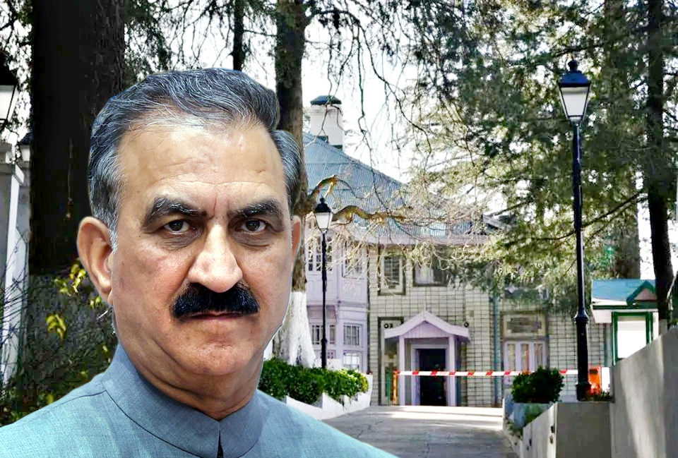 Himachal Pradesh : सीएम सुक्खू (CM RESIDENCE )को बम से उड़ाने की धमकी, ओक ओवर की सुरक्षा कड़ी