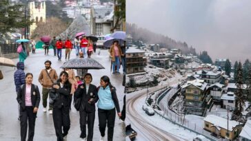 हिमाचल प्रदेश: चोटियों पर बर्फबारी, मैदानी इलाकों में ओलावृष्टि और तूफान से तबाही, 7 जिलों में ऑरेंज अलर्ट….