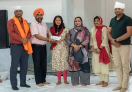 Paonta sahib: कॉलर्स होम स्कूल में सुखमनी साहिब पाठ और सम्मान समारोह का आयोजन