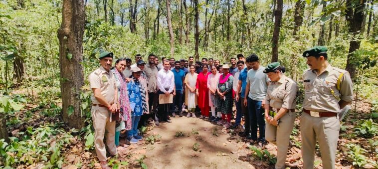 पांवटा साहिब पहुंचे देशभर से 60 वरिष्ठ IFS अधिकारी, जंगलों और इकोटूरिज्म गतिविधियों का लिया जायजा