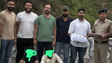 पांवटा साहिब: यहाँ 1 किलो 136 ग्राम अफीम बरामद, दो तस्कर गिरफ्तार