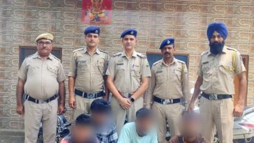 पांवटा साहिब: कोटडी व्यास में हमले के 4 आरोपी 24 घंटे में गिरफ्तार