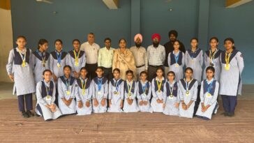 Paonta sahib : जिला स्तरीय ऐथलेटिक्स में गुरु नानक मिशन स्कूल के खिलाड़ियों का जलवा