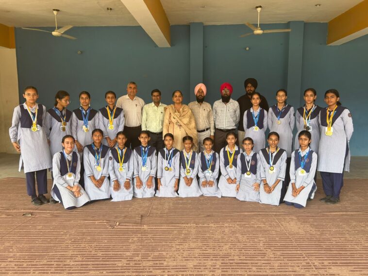 Paonta sahib : जिला स्तरीय ऐथलेटिक्स में गुरु नानक मिशन स्कूल के खिलाड़ियों का जलवा