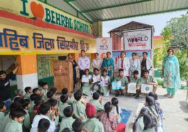 पांवटा साहिब : सन फार्मा कम्युनिटी हेल्थ केयर सोसाइटी द्वारा आयोजित तंबाकू निषेध दिवस पर वरुण की पेंटिंग को पहला पुरस्कार, 26 छात्र सम्मानित