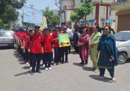 पांवटा साहिब: पीएम श्री कन्या वरिष्ठ माध्यमिक विद्यालय में तंबाकू निषेध दिवस पर जागरूकता रैली, प्रतियोगिताएं और संकल्प