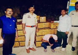 Himachal Crime News: शिमला में बोलेरो से पकड़ी शराब की 144 पेटियां! सिरमौर का चालक काबू