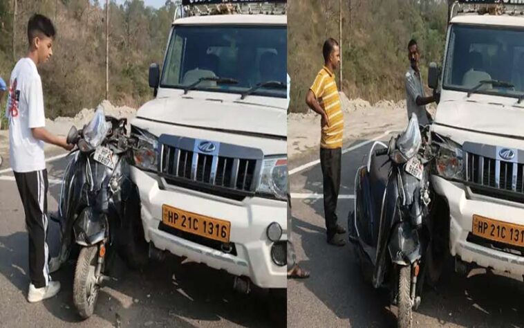 Accident In Himachal: स्कूटी-पिकअप की भिड़ंत में 20 वर्षीय युवक की मौत! स्विमिंग पूल से नहाकर लौट रहा था विवेक
